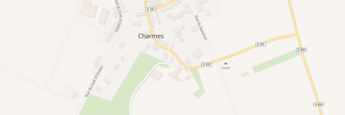 Plan du 10 Rue des Saules à Charmes