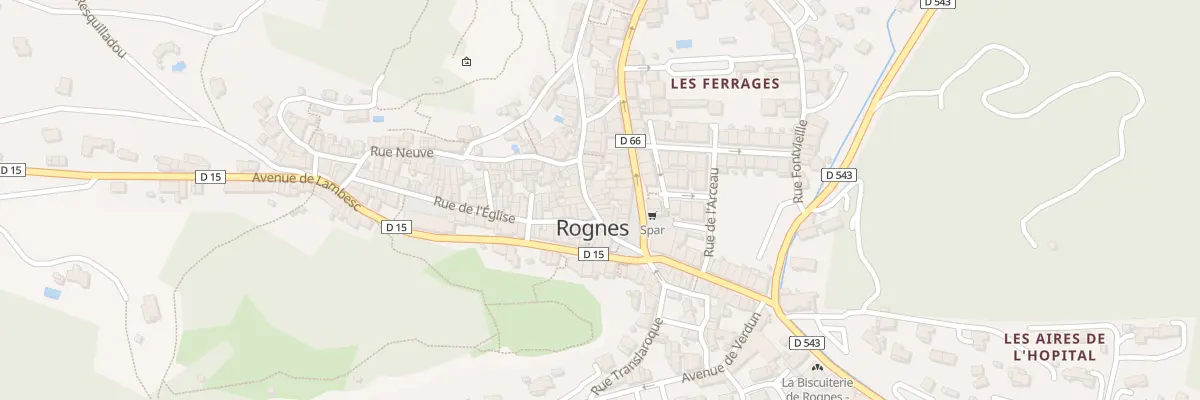 Plan du 12 Rue du Figuier à Rognes