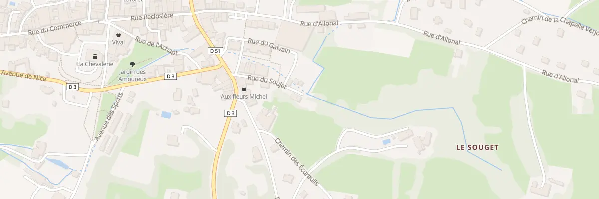Plan du 12 Rue du Soujet à Saint-Amour