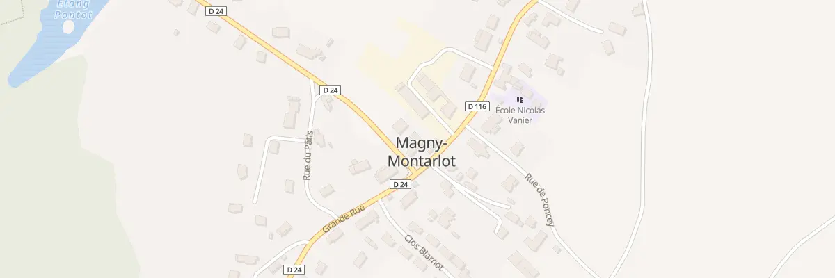 Plan du 7 Gr Grande Rue à Magny-Montarlot