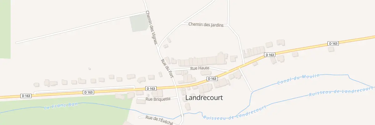 Plan du 17 Rue Haute à Landrecourt-Lempire