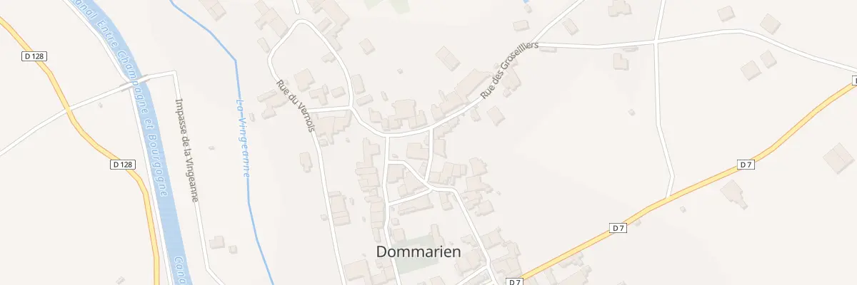 Plan du 2 Rue Gelinotte à Dommarien