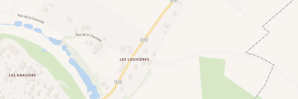 Plan du 12 Rue des Louvières à Petit-Noir