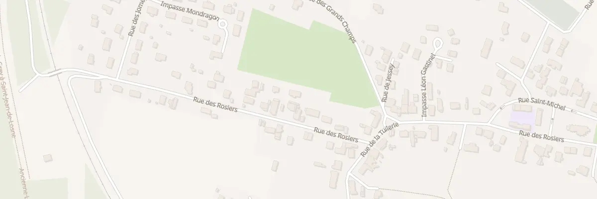 Plan du 36 Rue des Rosiers à Villers-les-Pots