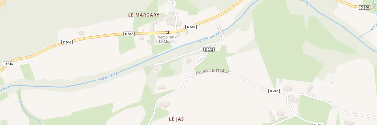 Plan du 5110 Les Arnauds à Vercoiran