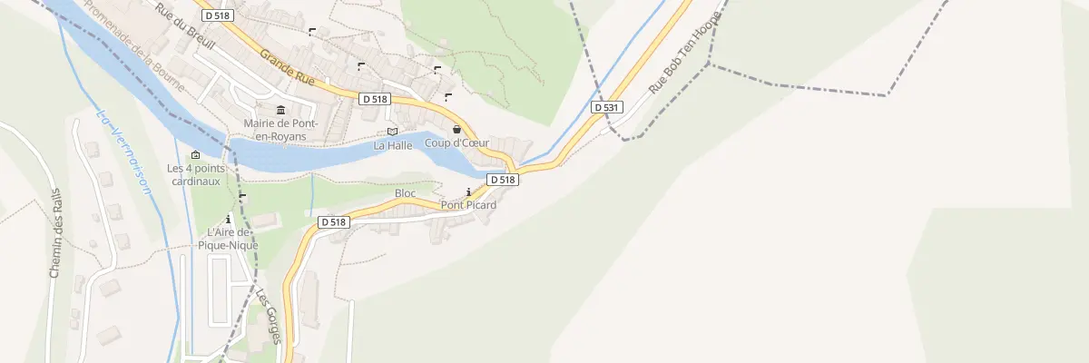 Plan du 1B Pl le Pont Picard à Pont-en-Royans