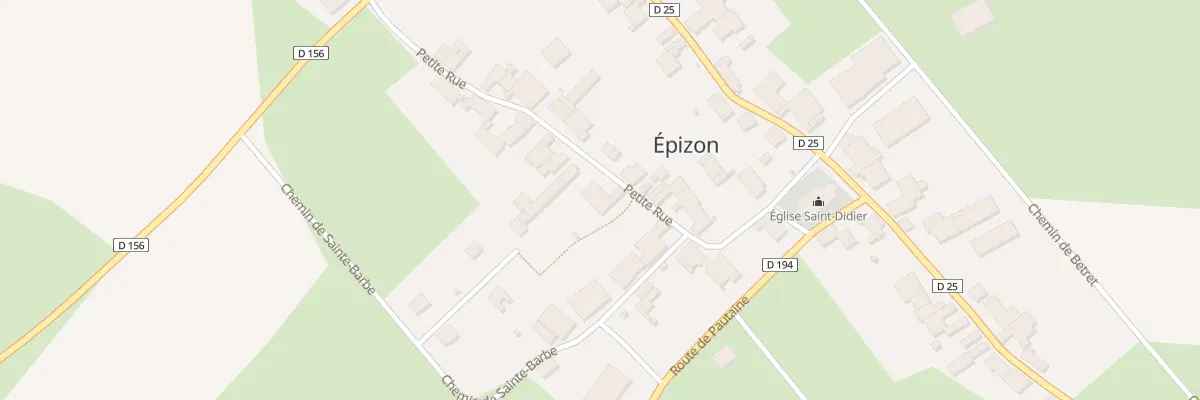 Plan du 7 Rue Petite Rue à Épizon