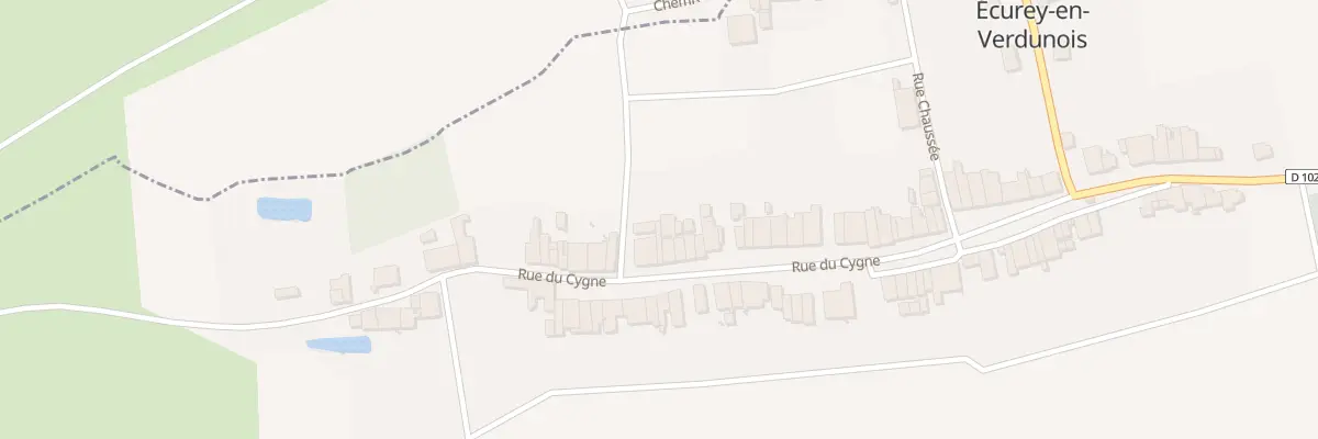 Plan du 62B Rue du Cygne à Écurey-en-Verdunois