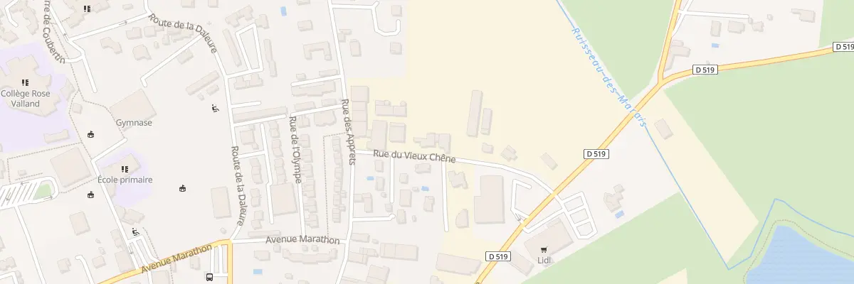 Plan du 9 Rue du Vieux Chêne à Saint-Étienne-de-Saint-Geoirs