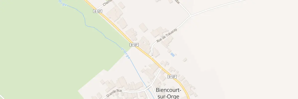 Plan du 1 Rue de Treveray à Biencourt-sur-Orge