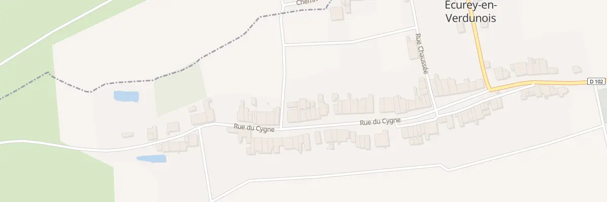 Plan du 62 Rue du Cygne à Écurey-en-Verdunois