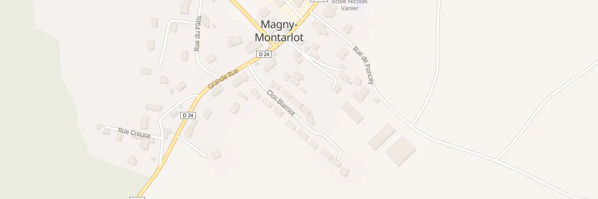 Plan du 5 Clos Biarnot à Magny-Montarlot