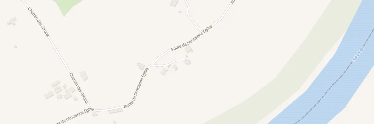 Plan du 1851B Rte de l’Ancienne Eglise à Saint-Sauveur