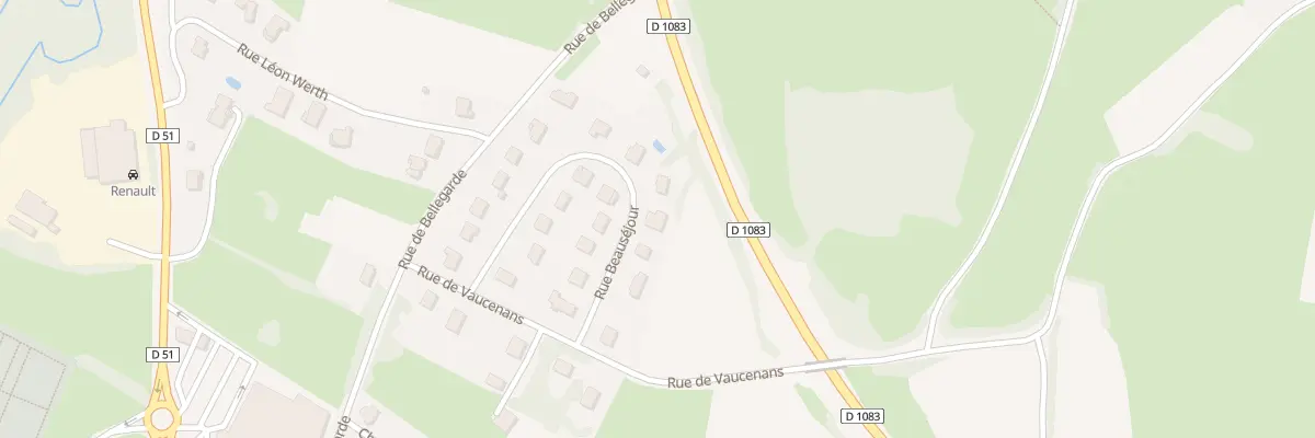 Plan du 15 Rue Beausejour à Saint-Amour