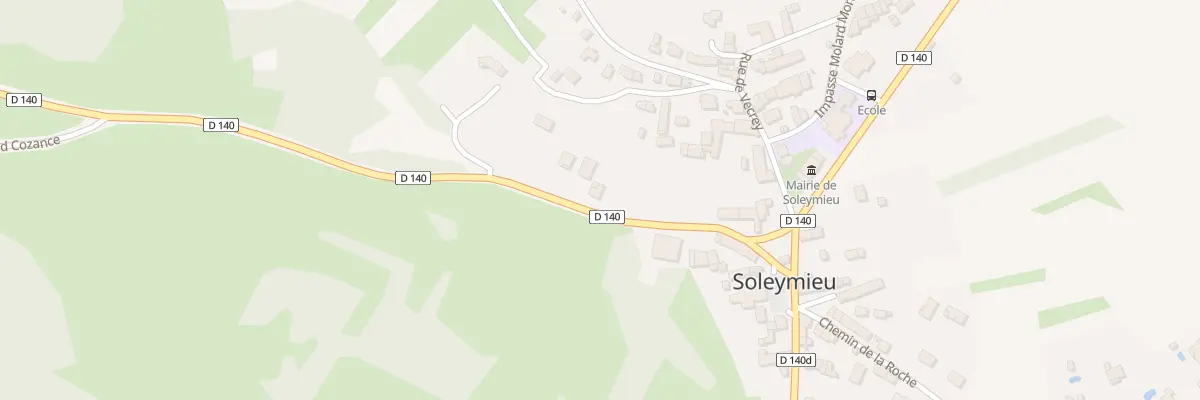 Plan du 5105 Le Village à Soleymieu