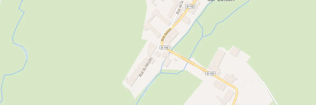 Plan du 1 Rue du Moulin à Louppy-sur-Loison