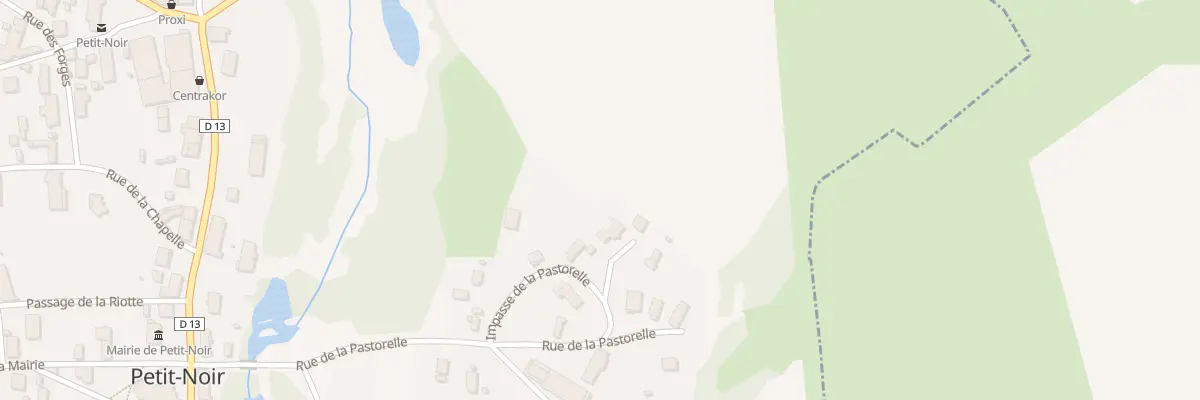 Plan du 11 Imp de la Pastorelle à Petit-Noir