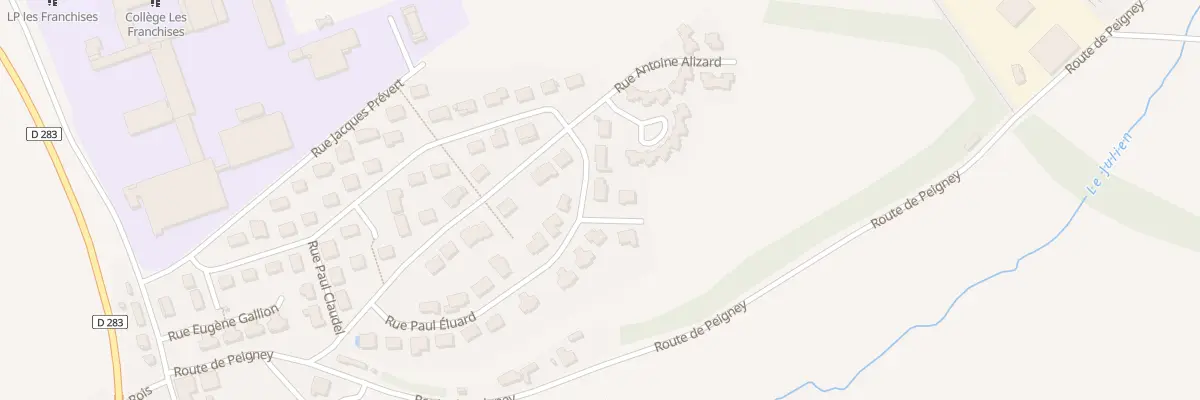 Plan du 57 Rue Paul Eluard à Langres