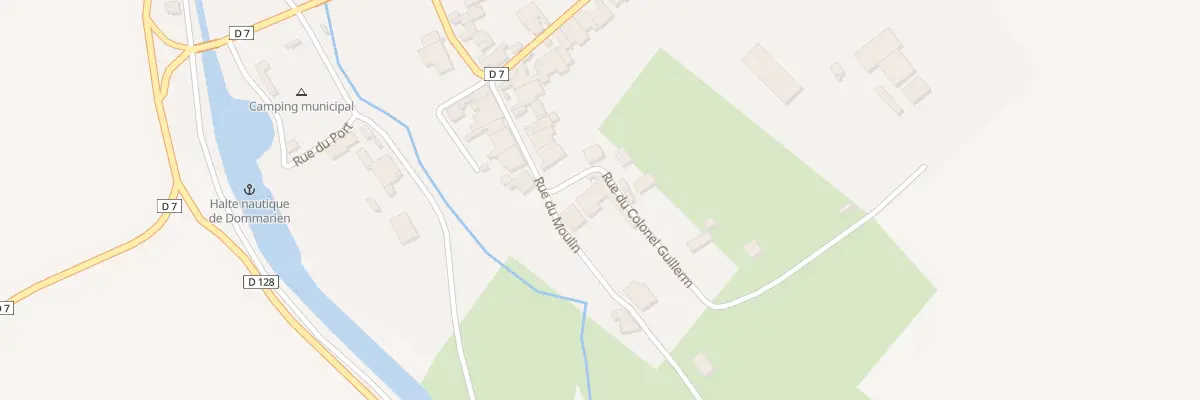 Plan du 2 Rue du Colonel Guillerm à Dommarien