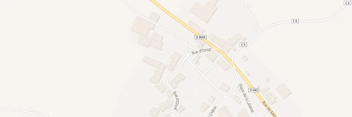 Plan du 25 Rue d’Orval à Thonne-le-Thil