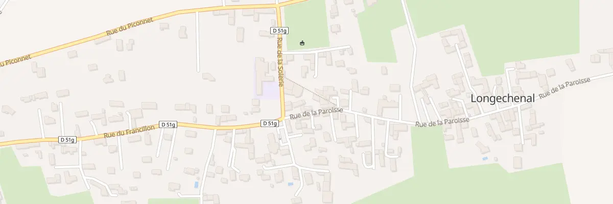 Plan du 29 Rue de la Paroisse à Longechenal