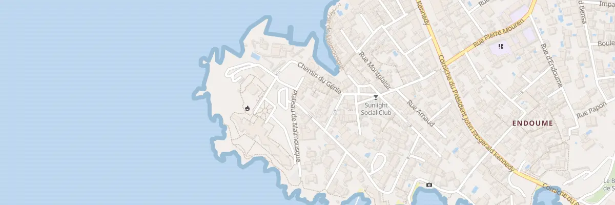Plan du 3 Rue de la douane à Marseille 7e Arrondissement
