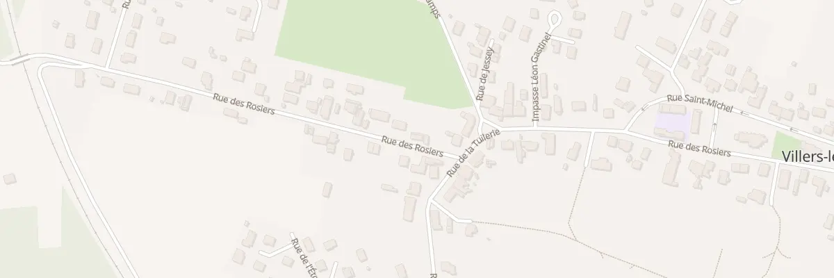Plan du 30 Rue des Rosiers à Villers-les-Pots