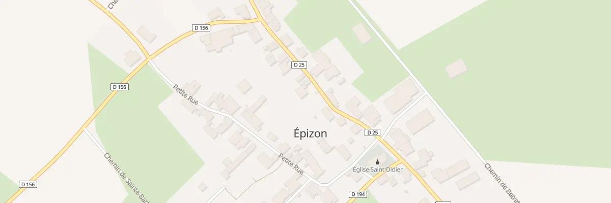 Plan du 27 Rue Principale à Épizon