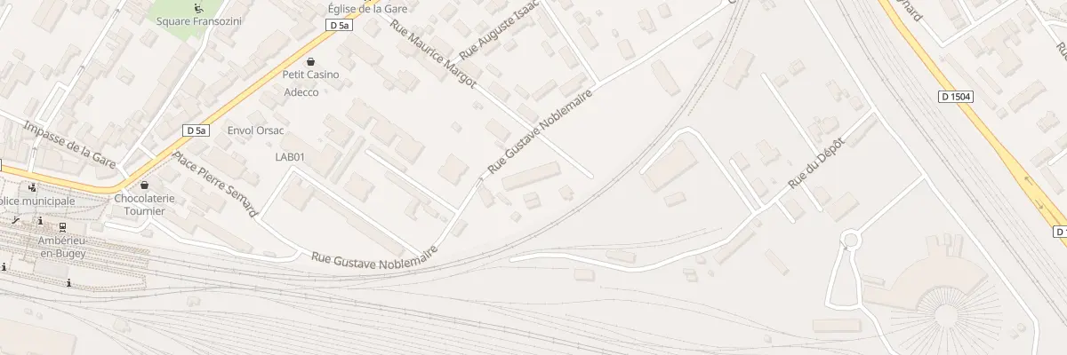 Plan du 35 Rue Gustave Noblemaire à Ambérieu-en-Bugey