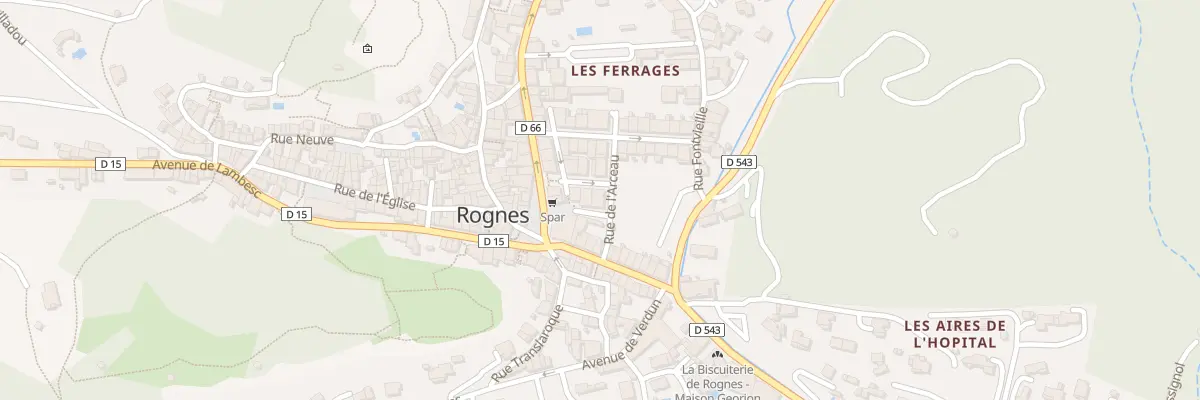 Plan du 1 Rue de l’’Arceau à Rognes