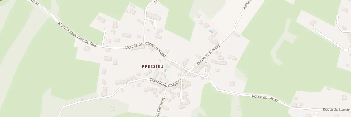 Plan du 9001 Mte des Cotes de Vaud à Parmilieu