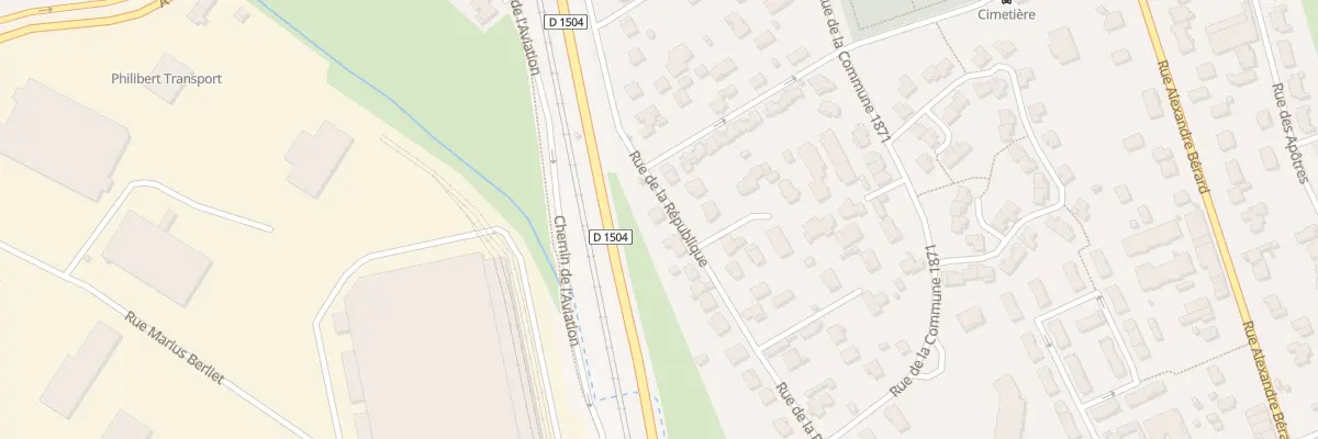 Plan du 249 Rue de la République à Ambérieu-en-Bugey
