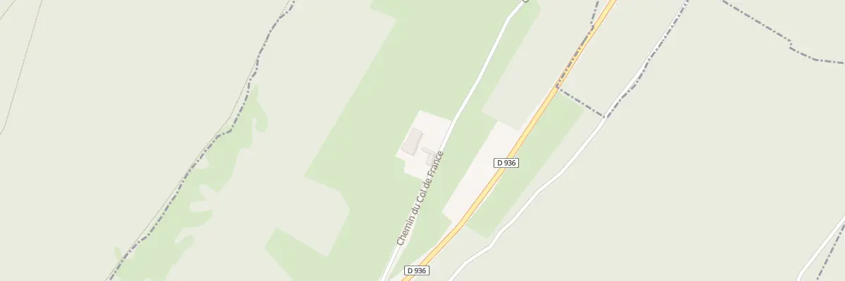 Plan du 219 Che de France à Jasseron