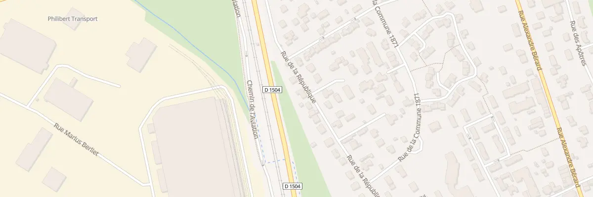 Plan du 247 Rue de la République à Ambérieu-en-Bugey