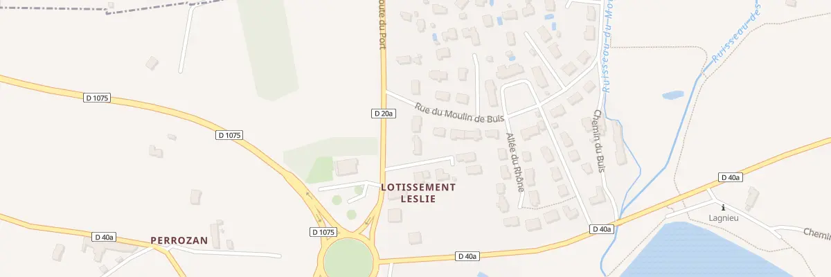 Plan du 4 Rue du Moulin du Buis à Saint-Sorlin-en-Bugey