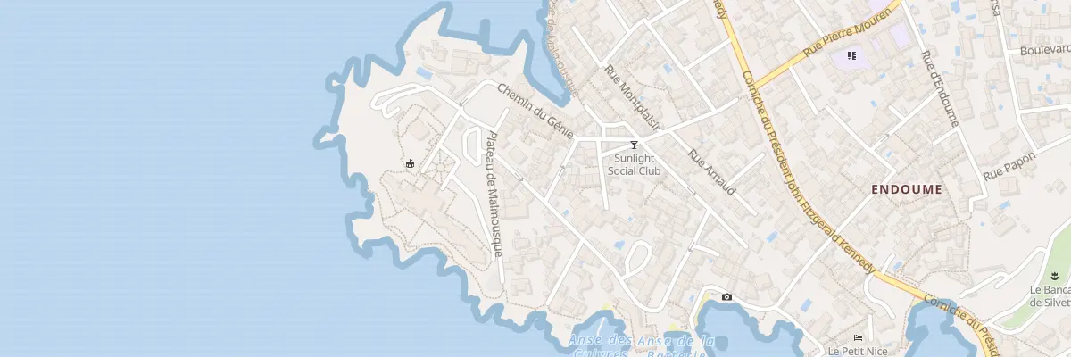 Plan du 7 Rue de la douane à Marseille 7e Arrondissement