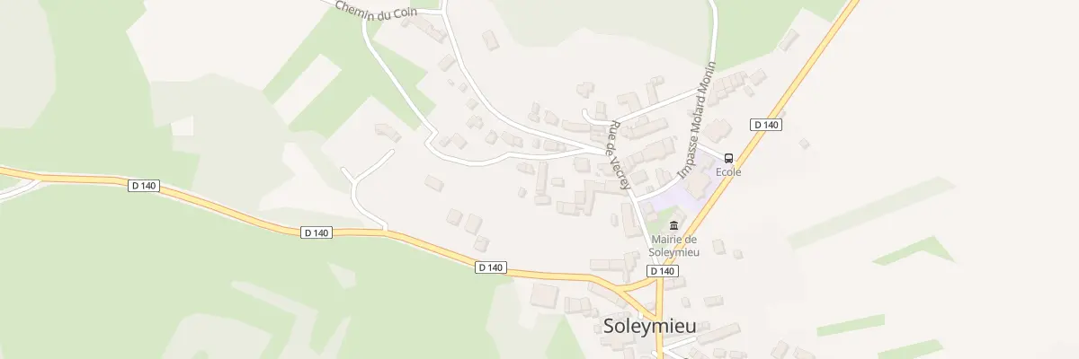 Plan du 4 Imp du Puits de Reu à Soleymieu