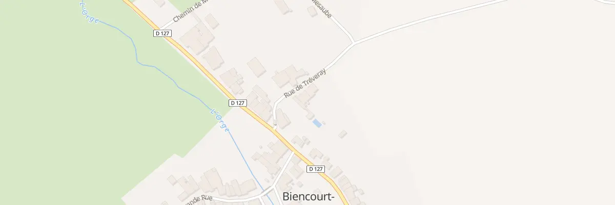 Plan du 4 Rue de Treveray à Biencourt-sur-Orge
