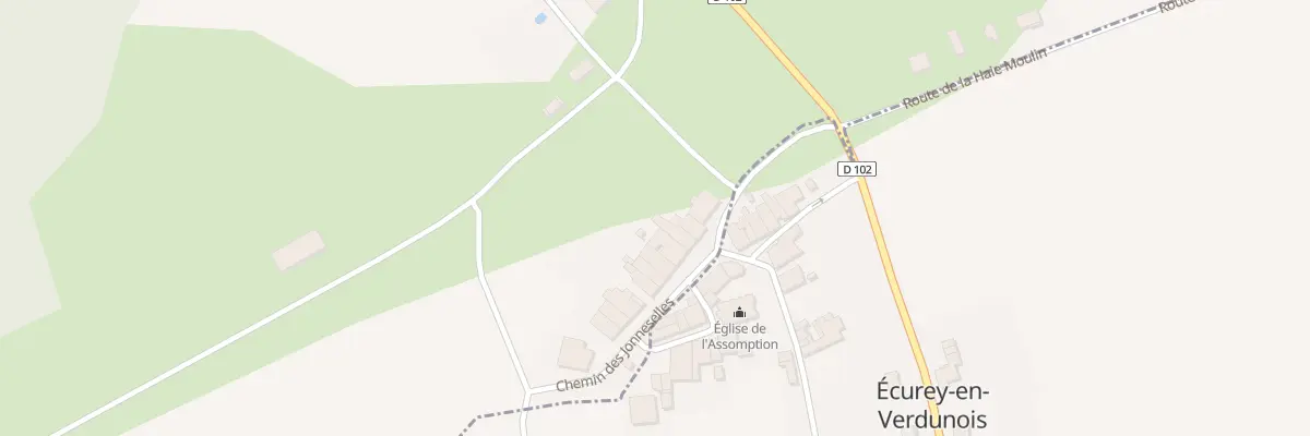 Plan du 15 Vc La Petite Lissey à Lissey