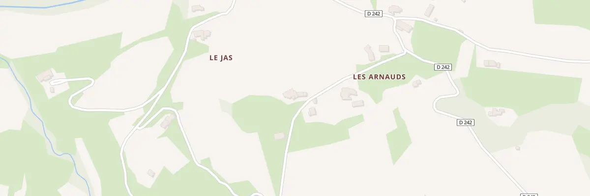 Plan du 5042 Les Arnauds à Vercoiran