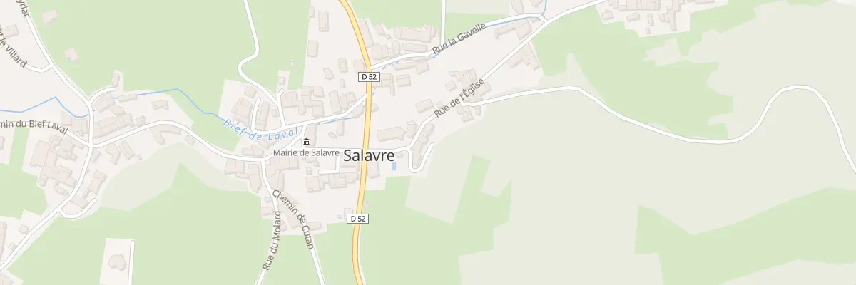 Plan du 62 Rue de l’Eglise à Salavre