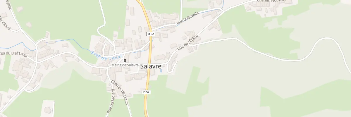 Plan du 80 Rue de l’Eglise à Salavre
