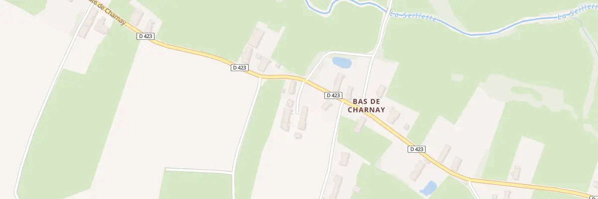 Plan du 1310 Rte de Charnay à Frangy-en-Bresse