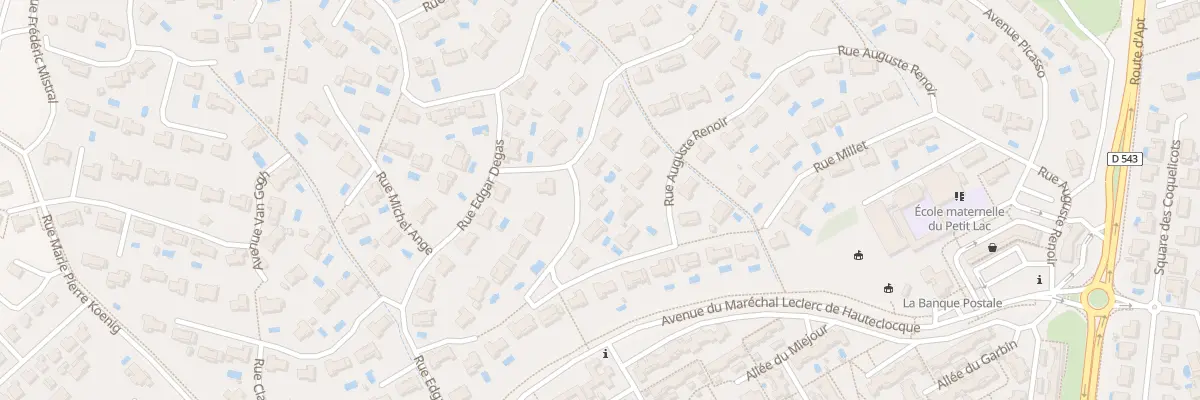 Plan du 40 Rue Renoir à Cabriès