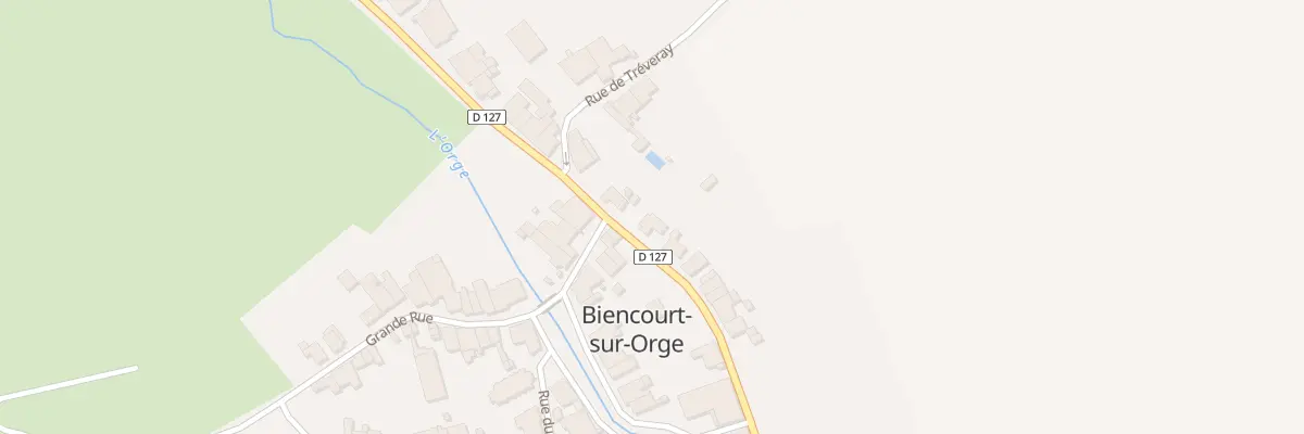 Plan du 1 Rue de Ribeaucourt à Biencourt-sur-Orge