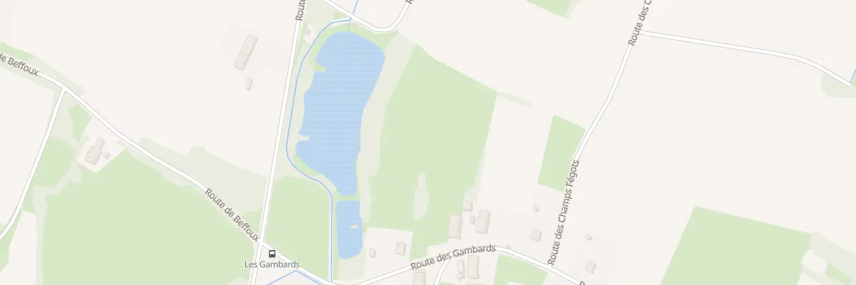 Plan du 137 Rte des Gambards au Miroir