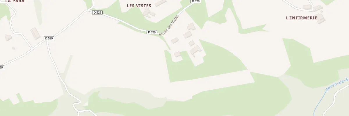 Plan du 5025 Auriouze à Vercoiran
