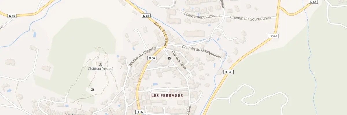 Plan du 26 Rue Fontvieille à Rognes