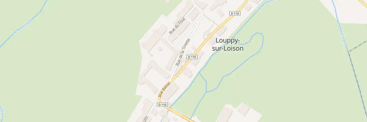 Plan du 10 Rue de la Tinette à Louppy-sur-Loison