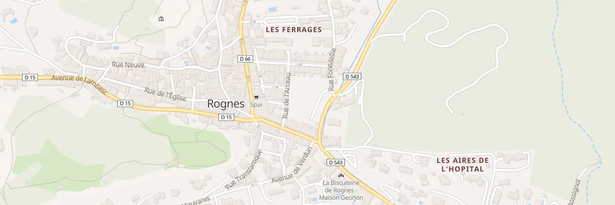 Plan du 5019 Pl de la Cooperative Vinicole à Rognes